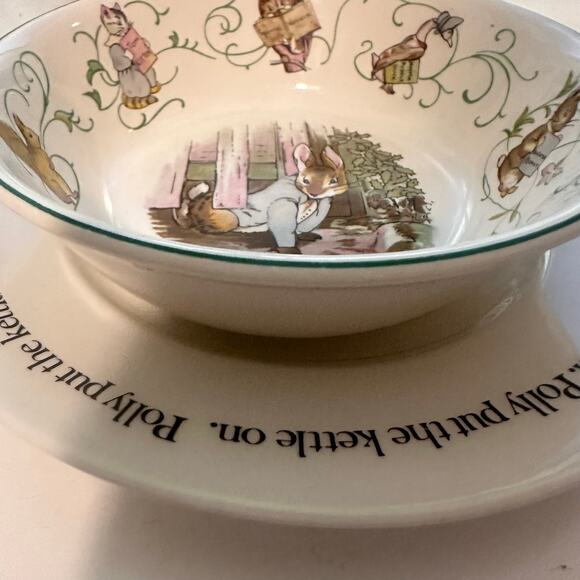 Wedgwood | Accessories | Wedgwood Of Etruria Burleigh Set Nursery Rhyme ...